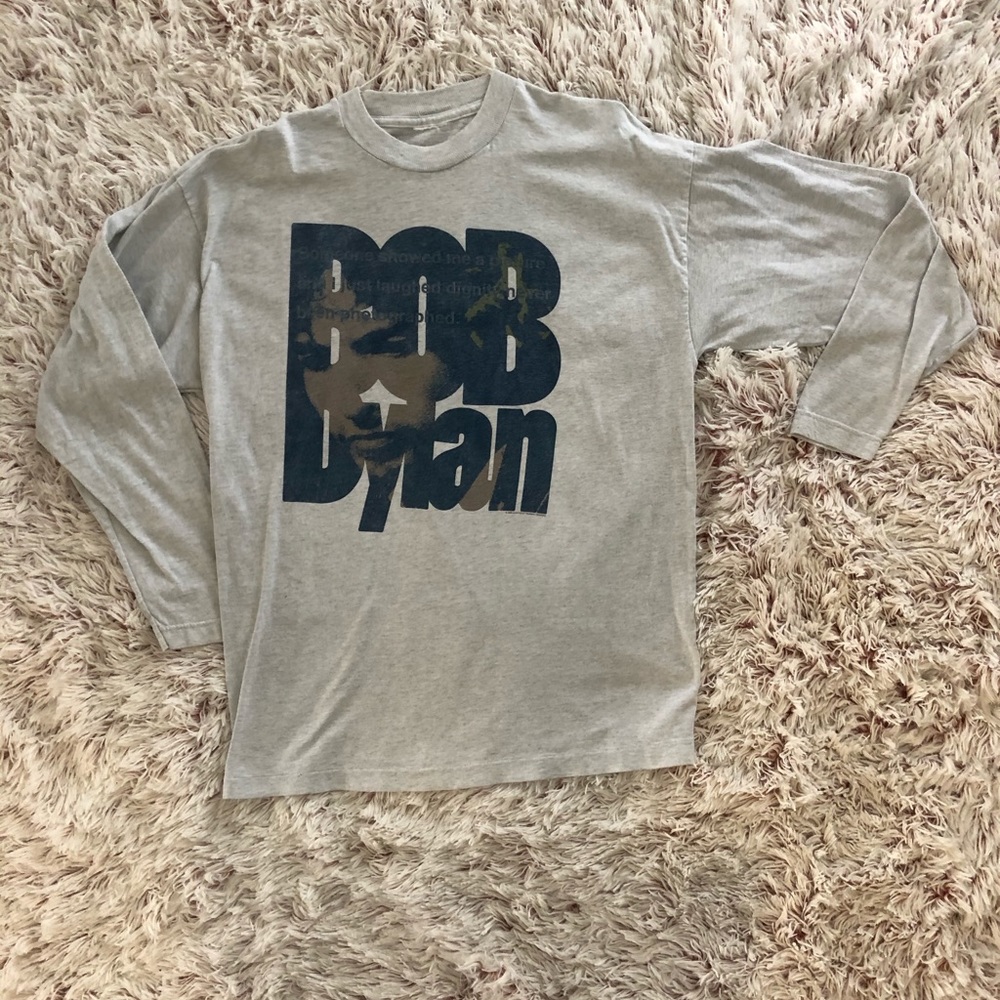 **VINTAGE Bob Dylan Long Sleeve Shirt
